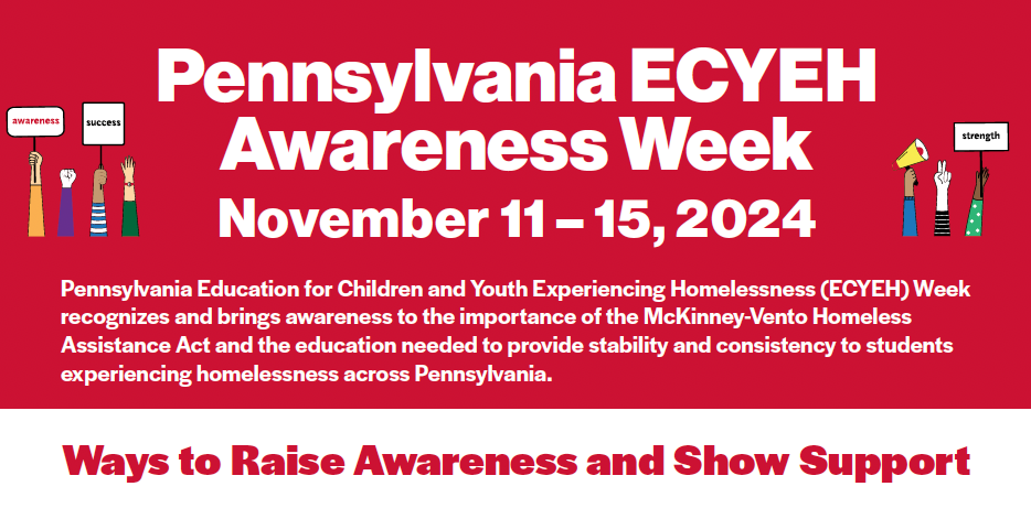 PA ECYEH Awareness Week 111/1-11/15 